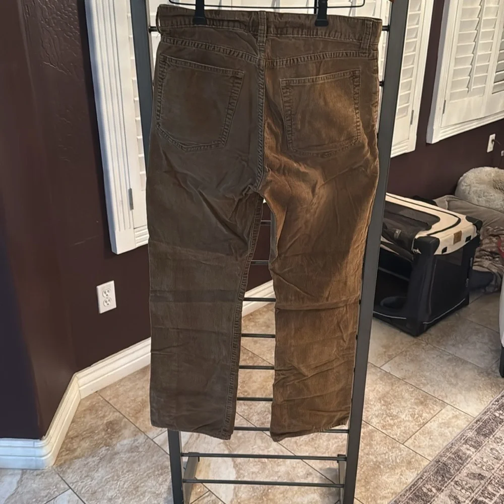 J Crew Brownish Gold‎ Corduroy Pants 30 x 32 100% Cotton